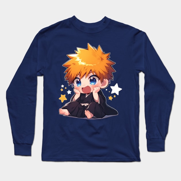 ichigo Long Sleeve T-Shirt by Stephanie Francoeur Art